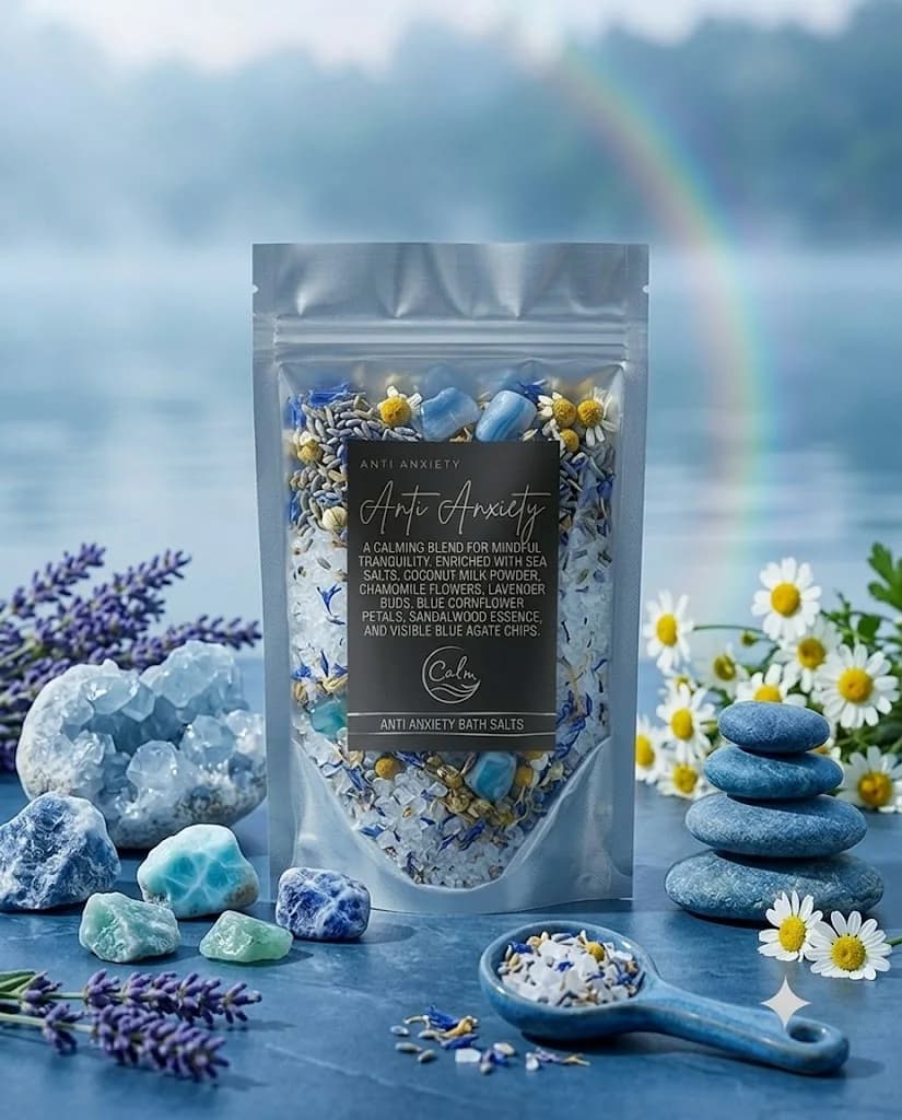 Anti-anxiety Bath salt product photograph