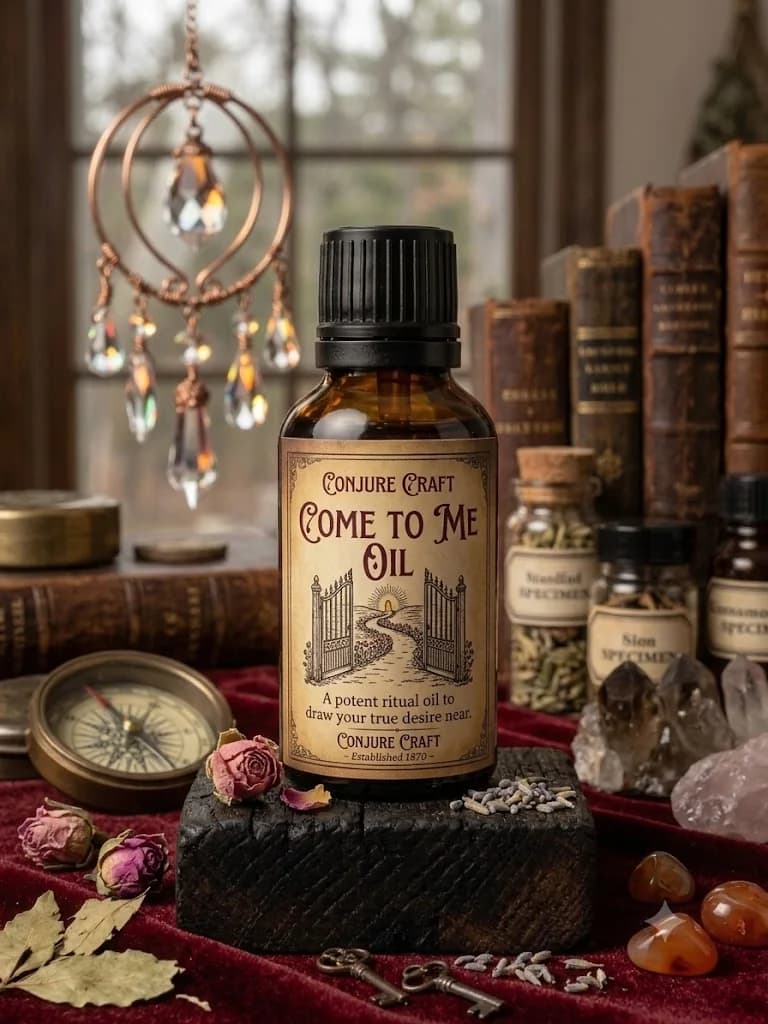 Come to me oil product photograph