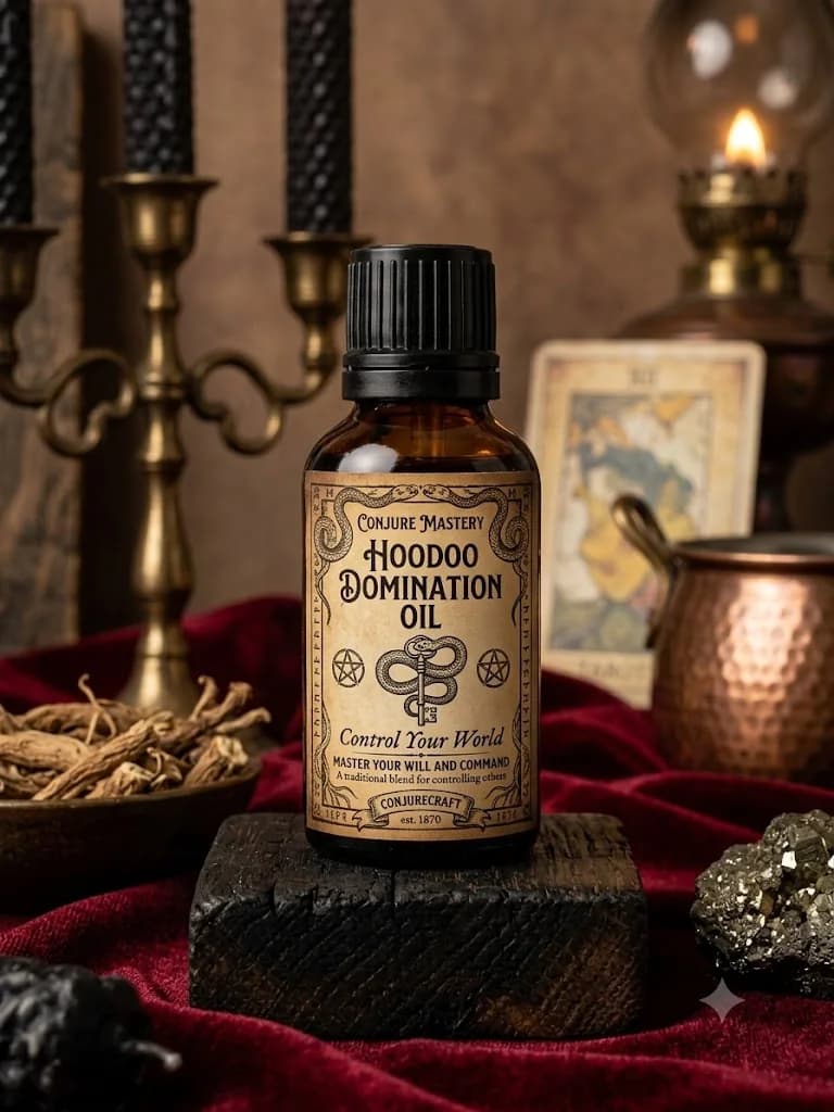 Hoodoo Domination oil product photograph