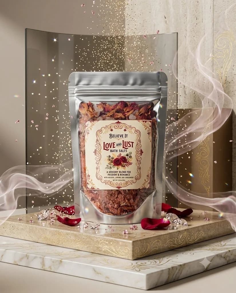 Love & Lust Bath salt product photograph