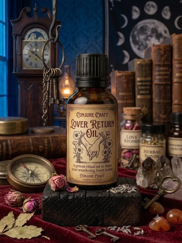 Lover return oil product photograph