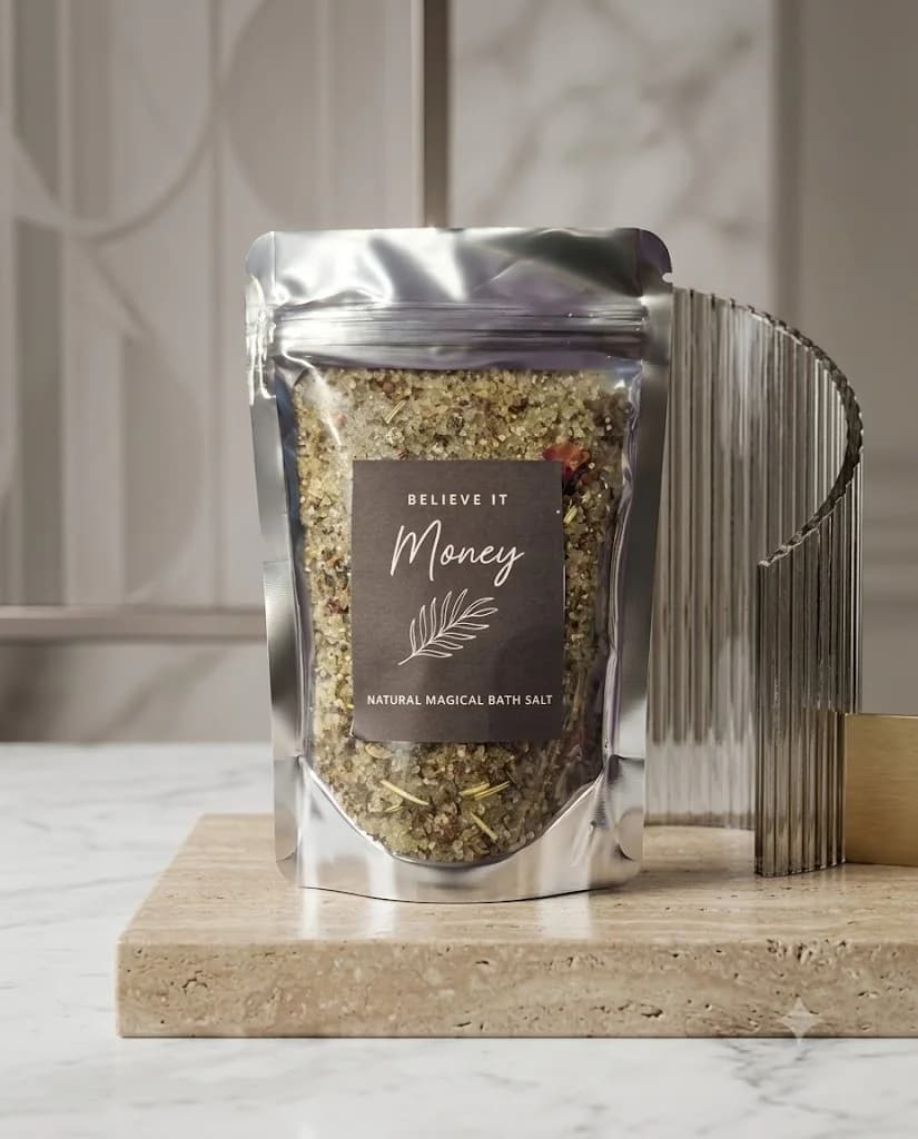 Money Bath salt product photograph