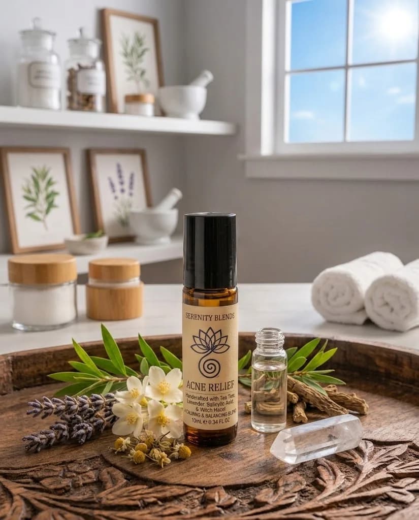 Acne relief product photograph