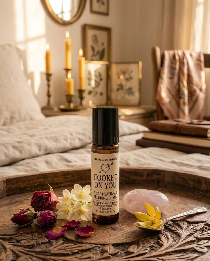 Hooked on you product photograph