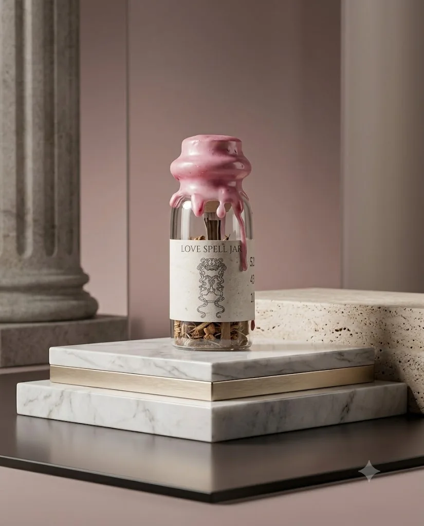 Love spell Jar product photograph