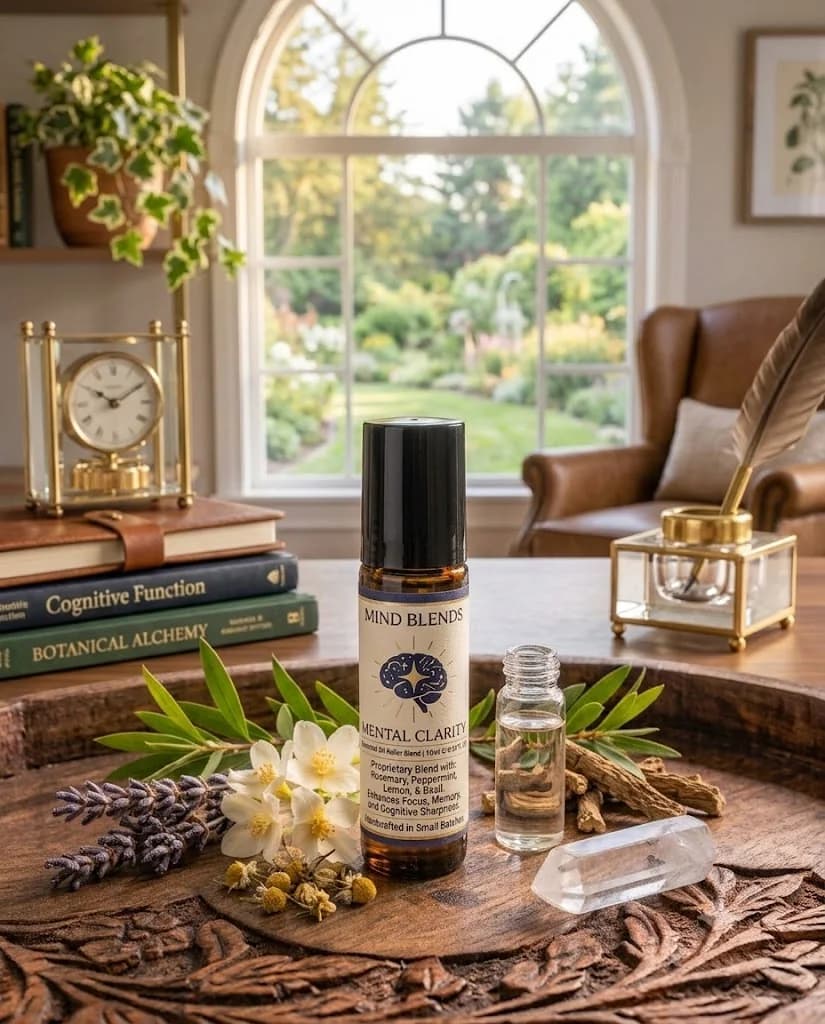 Mental clarity product photograph
