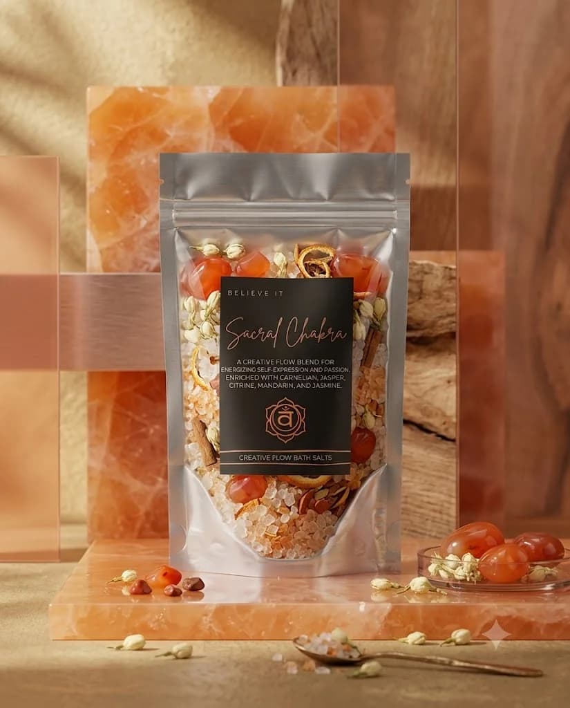 Sacral Chakra Bath salt product photograph